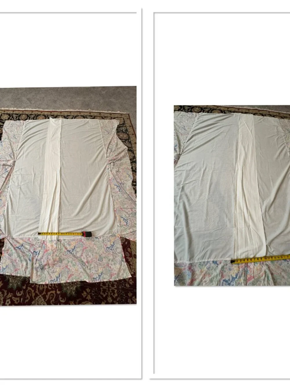 Vtg Y2k Ralph Lauren Springdale Full Duvet Cover Skirt Pillow Cases Set